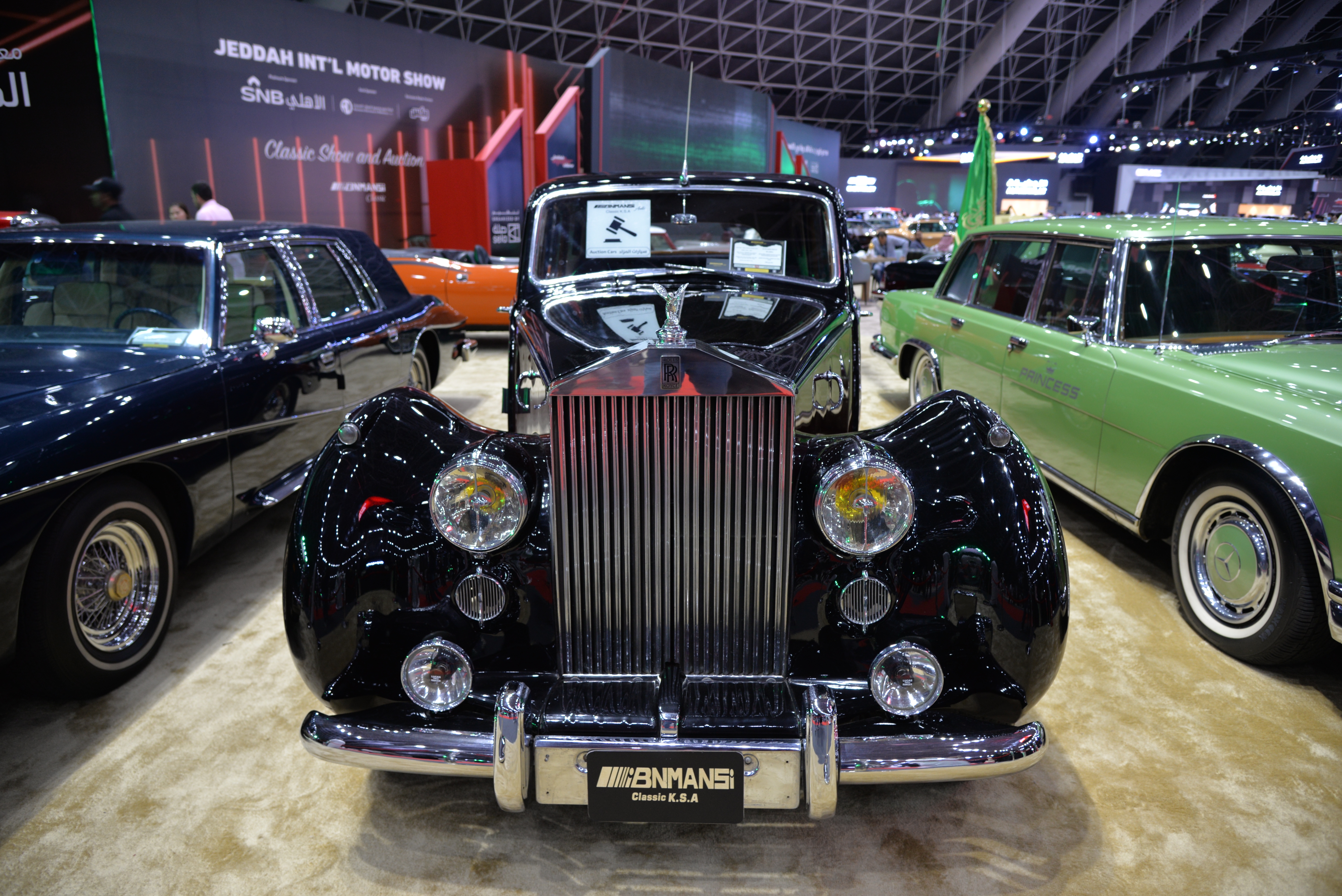 Jeddah Motor Show, vintage and luxury cars on display in Jeddah