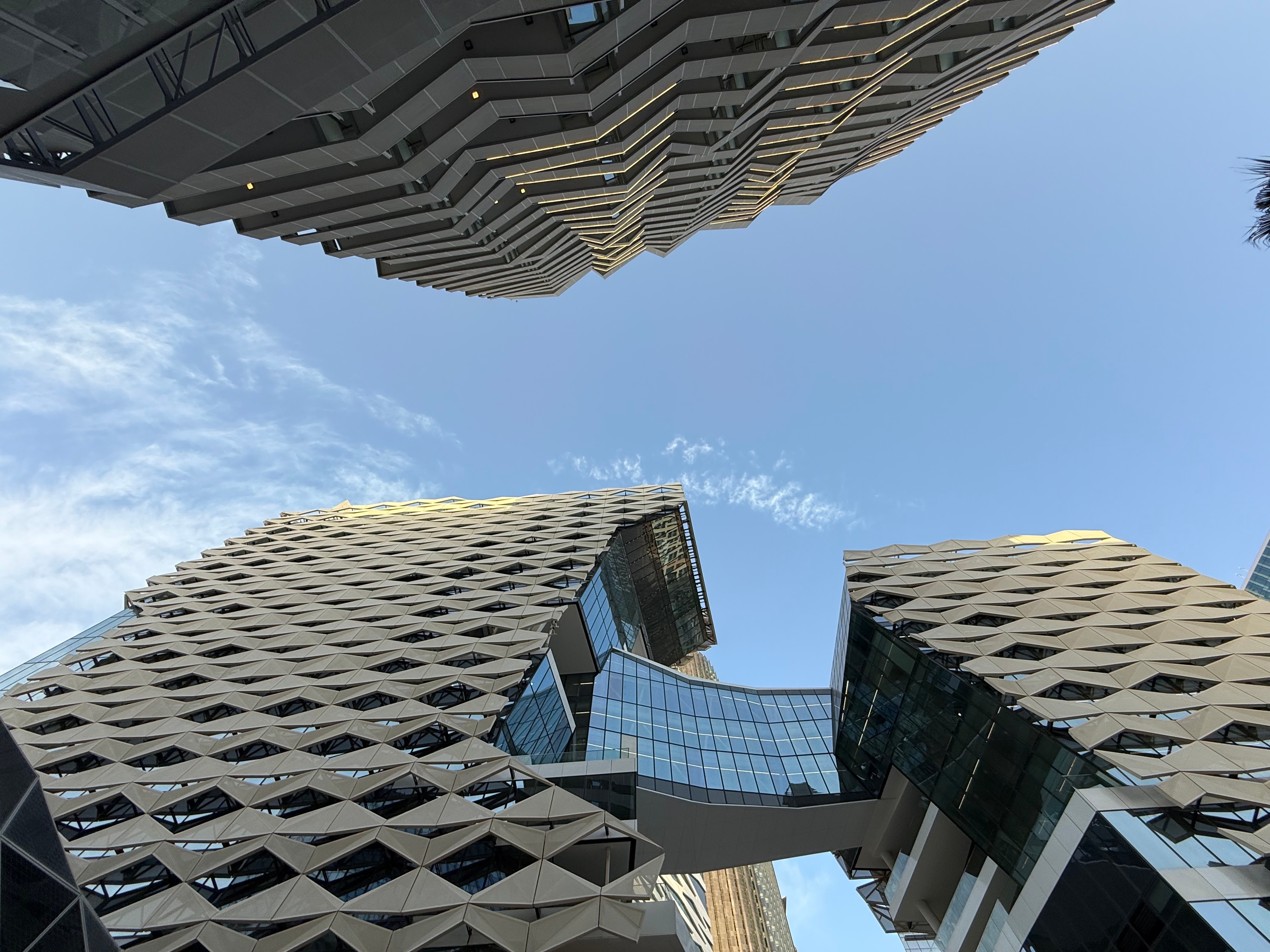 Modern towers in King Abdullah Financial District, Riyadh